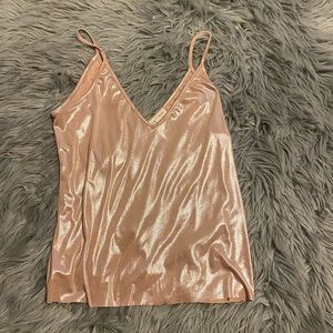 LA Hearts Shimmery Tank Top